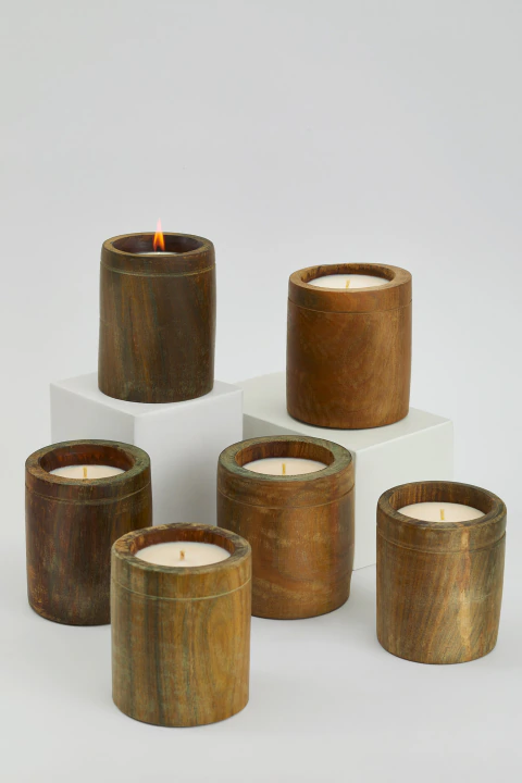 Velones de Palo Santo