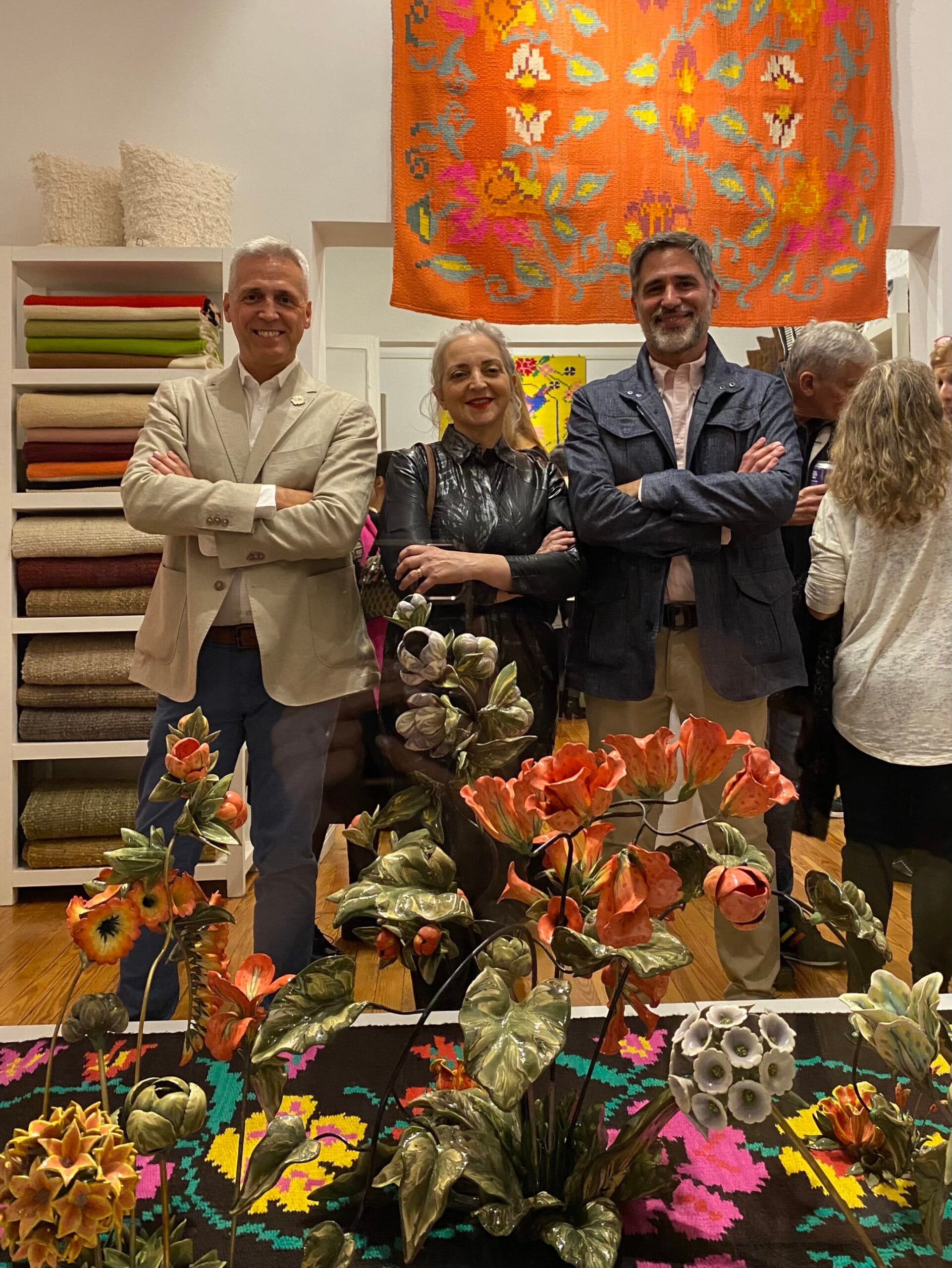 Hilos y Barros, con Nicola Costantino