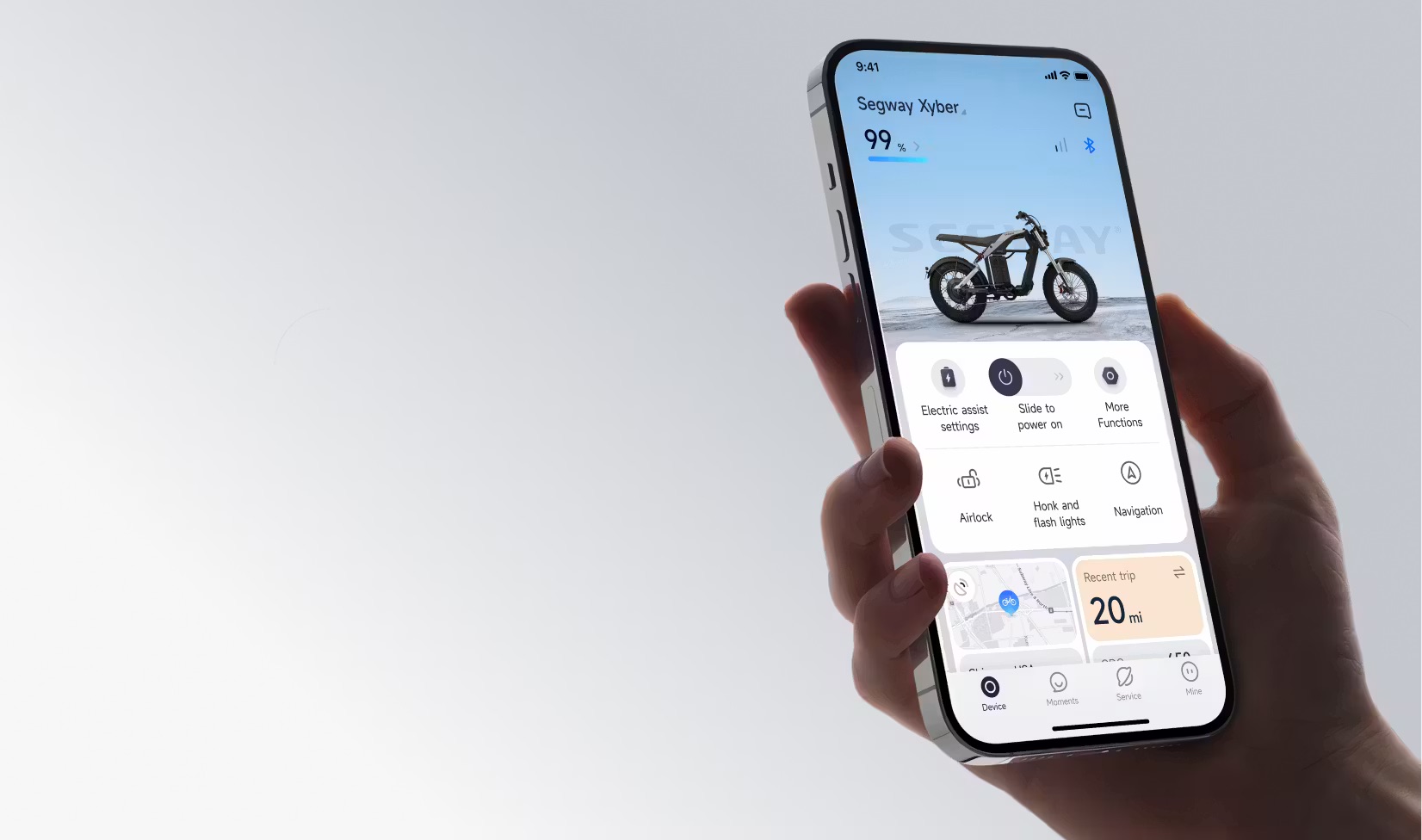 Hay una App Segway Mobility para Eso