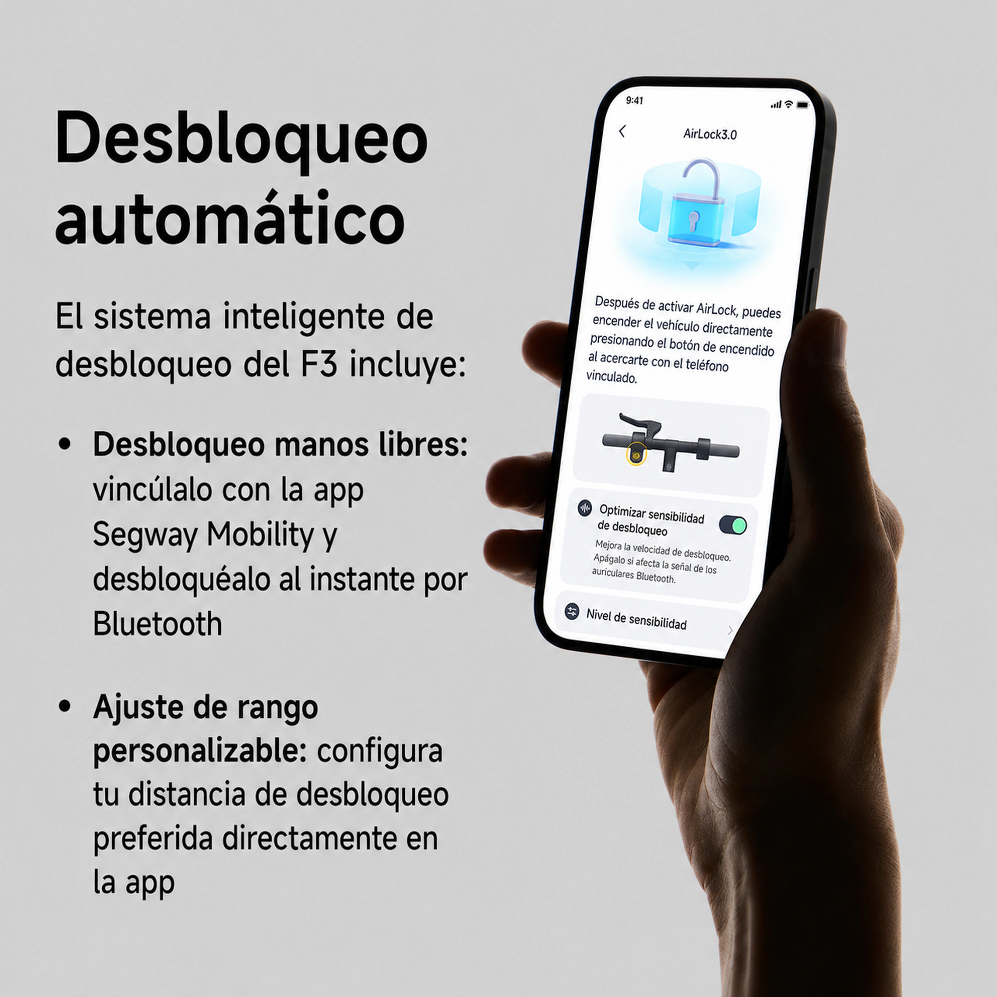 Desbloqueo autom&aacute;tico