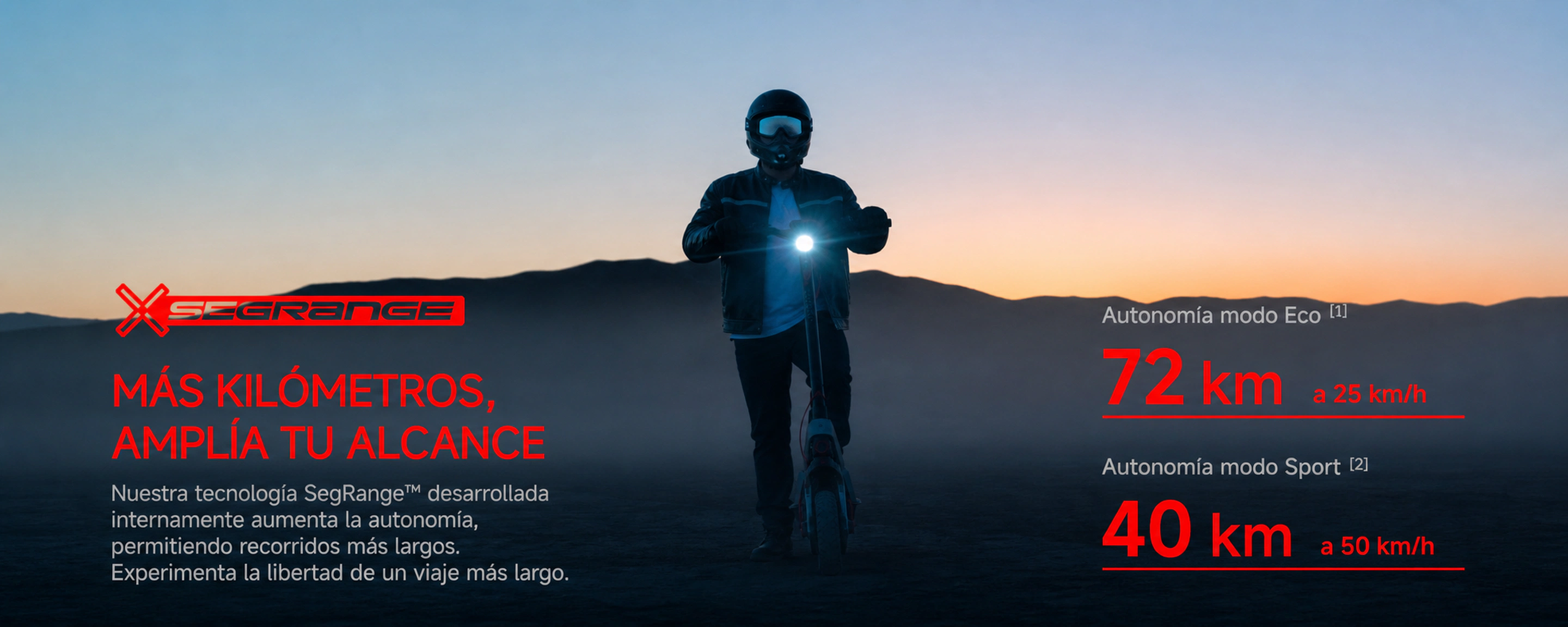 M&aacute;s Kil&oacute;metros, Extend&eacute; Tu Alcance