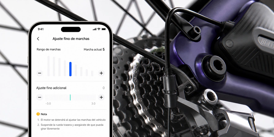 Ajust&aacute; con Precisi&oacute;n la Transmisi&oacute;n y el Rendimiento desde la App