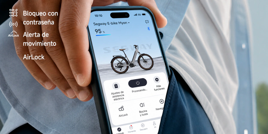 Blind&aacute; tu E-bike Como Fort Knox
